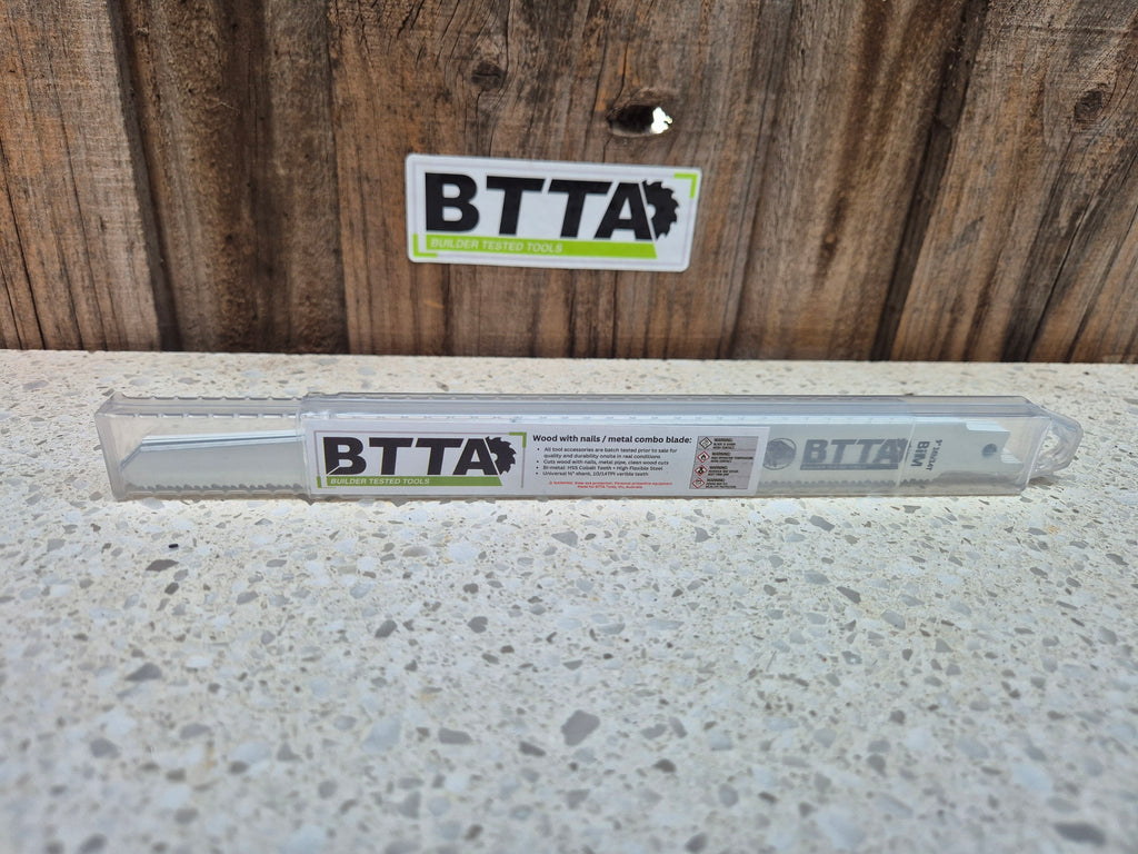 BTTA bimetal m42 combo blade wood/metal/pvc 5 pack, blade to cut multiple materials $32 inc GST Free shipping