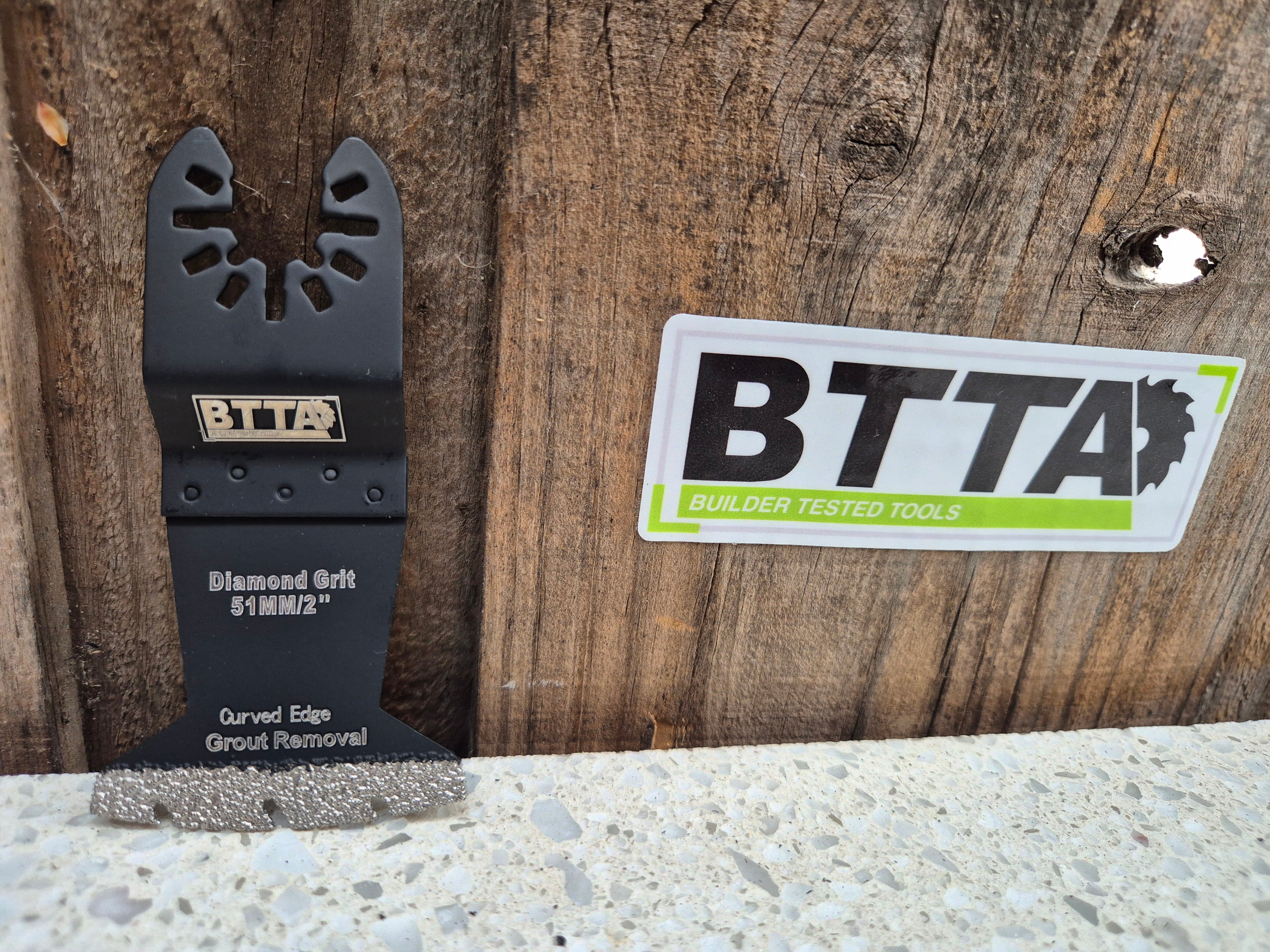 BTTA multi tool curved diamond grout/cement sheet blade, fast and clean grout removal $23 inc GST Free shipping