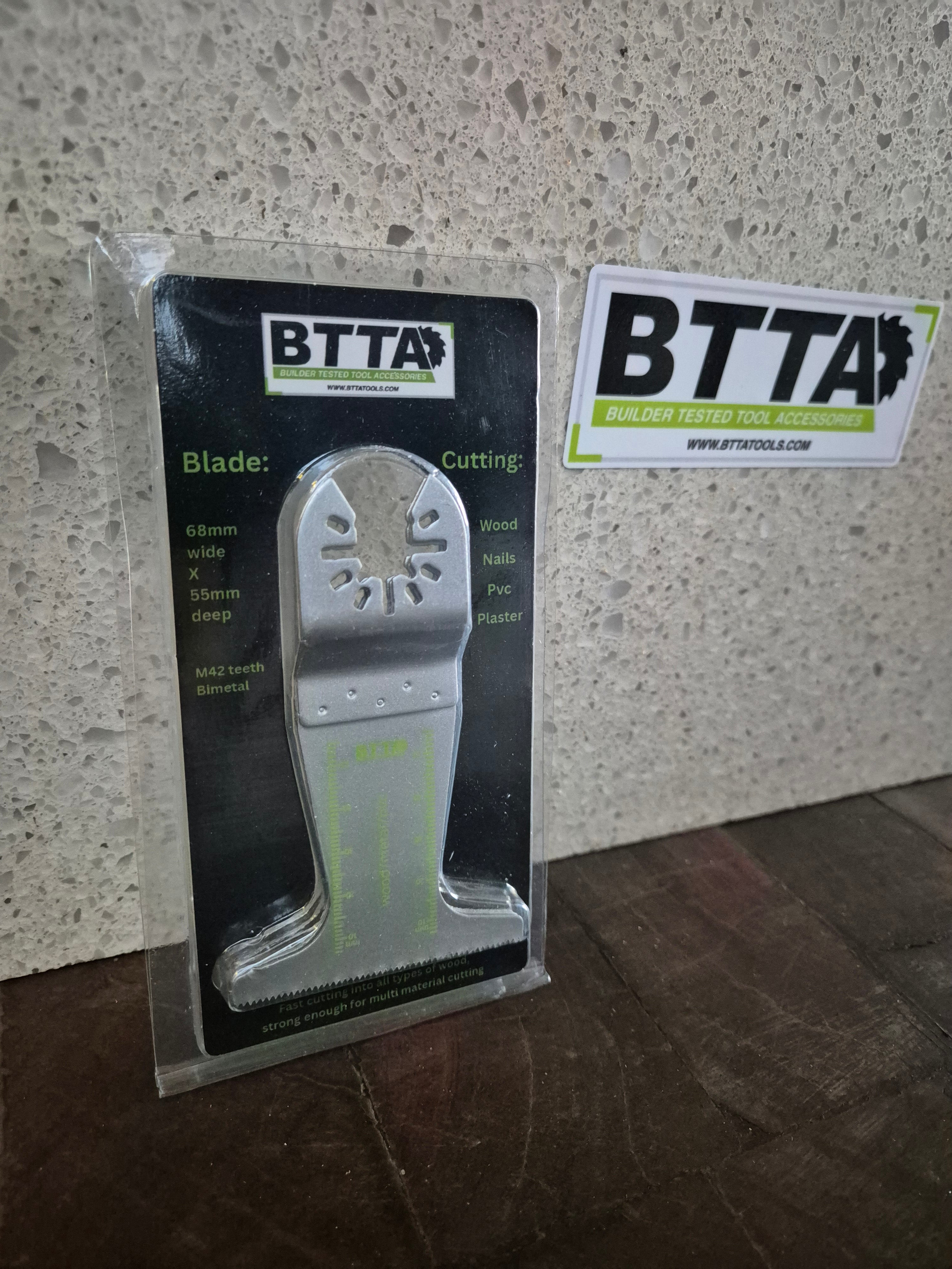 Btta bi-metal multi-tool blade m42 teeth 3 Pack $35inc GST