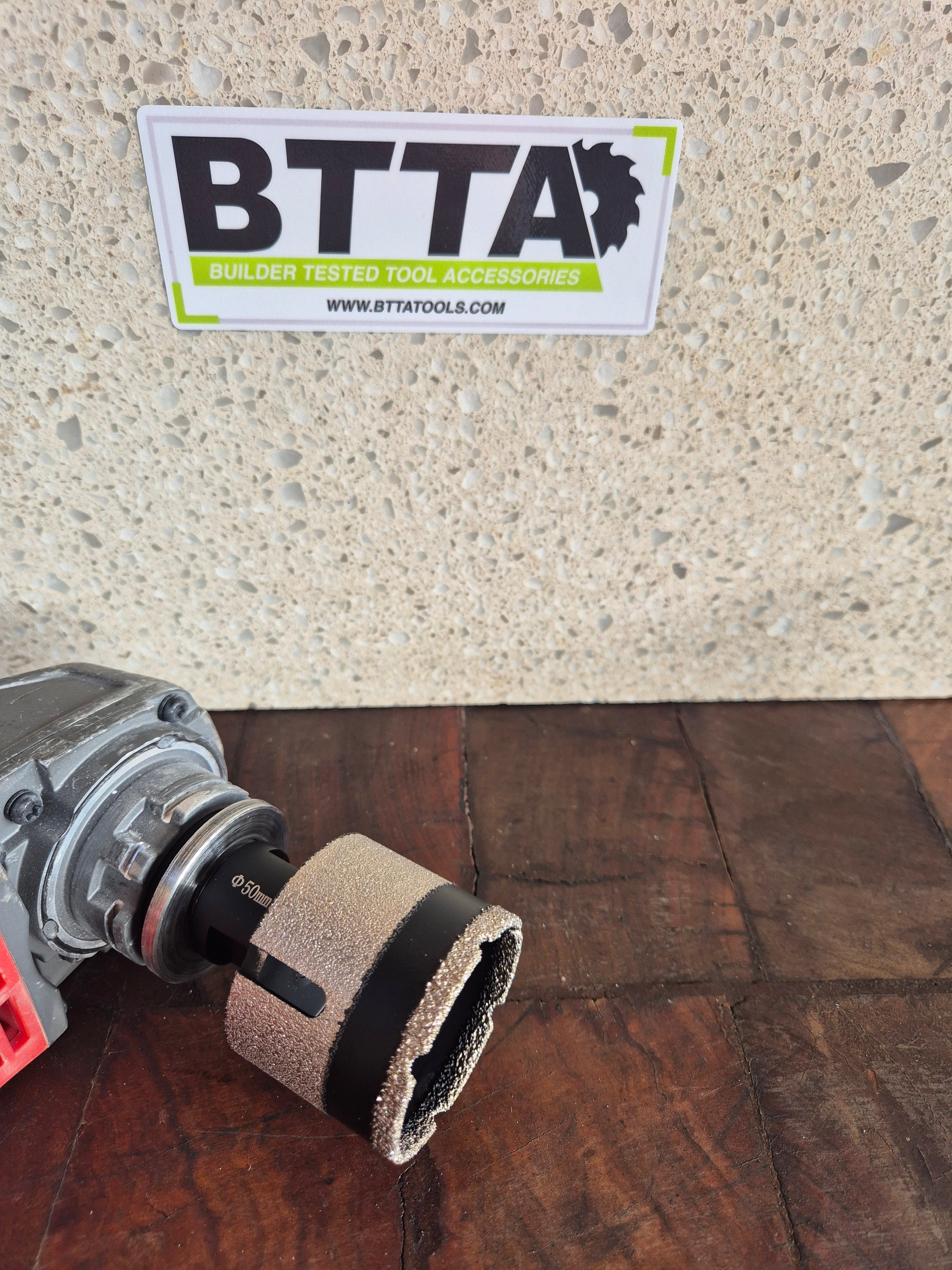 BTTA M14 50mm diamond holesaw porcelain holesaw dry drilling $32inc GST