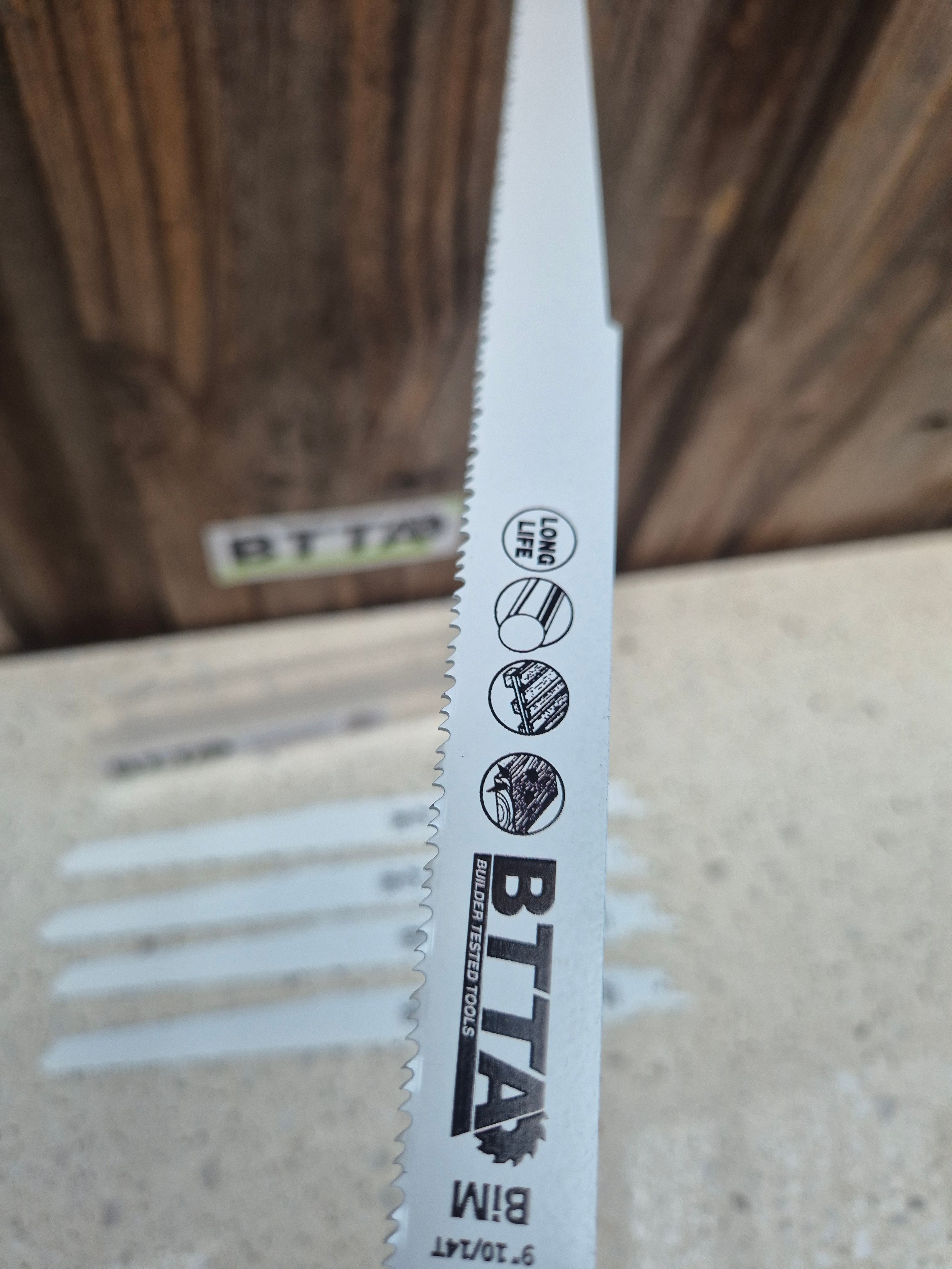 BTTA bimetal m42 combo blade wood/metal/pvc 5 pack, blade to cut multiple materials $32 inc GST Free shipping
