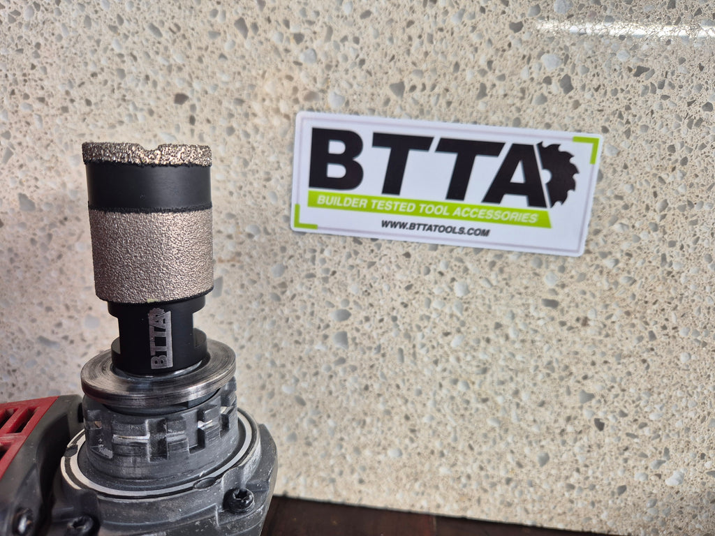 BTTA M14 32mm diamond holesaw porcelain dry drilling $25inc GST