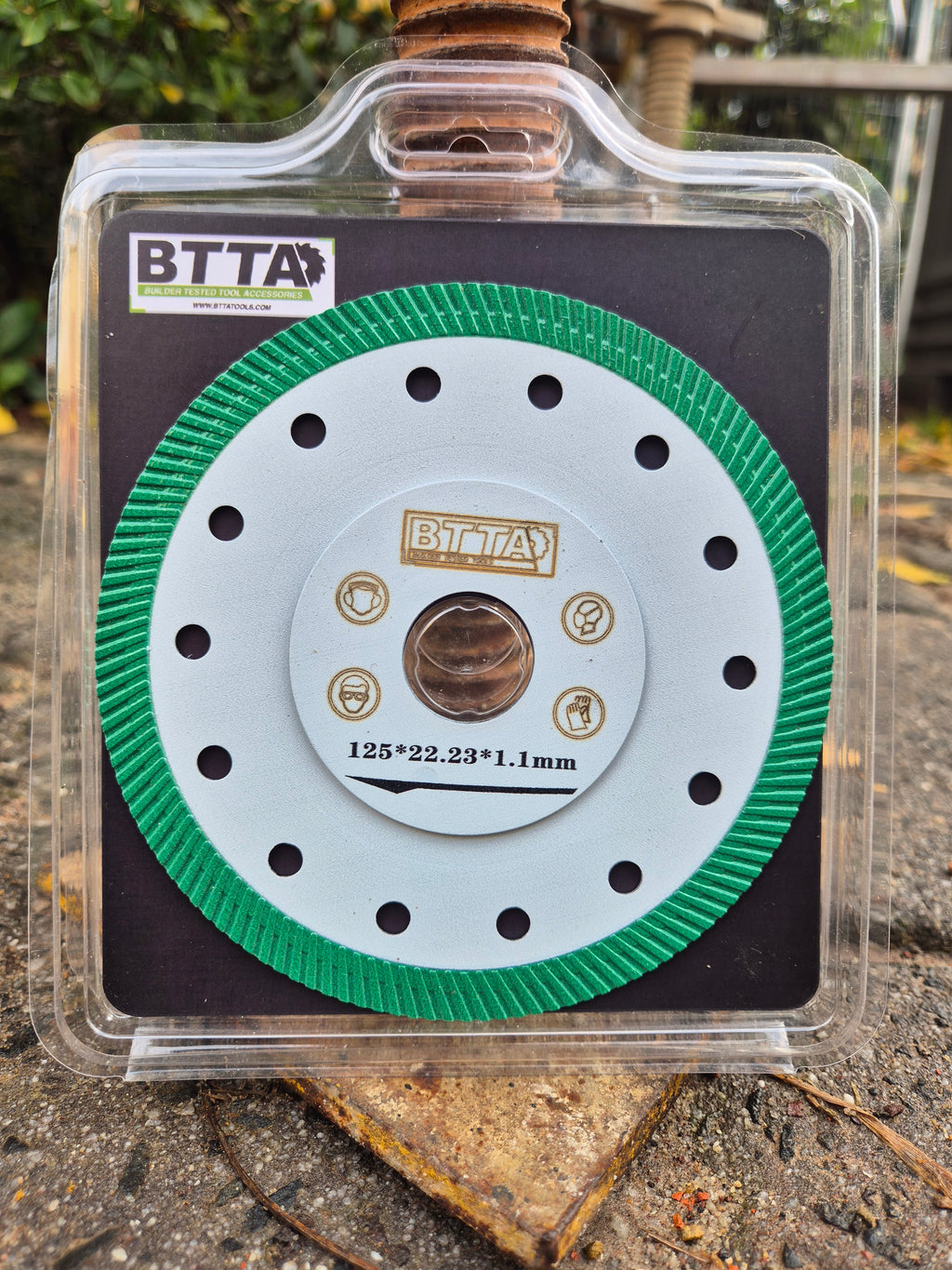 BTTA 125mm x 1.1mm diamond porcelain tile specific blade, fast clean and durable $24 inc GST
