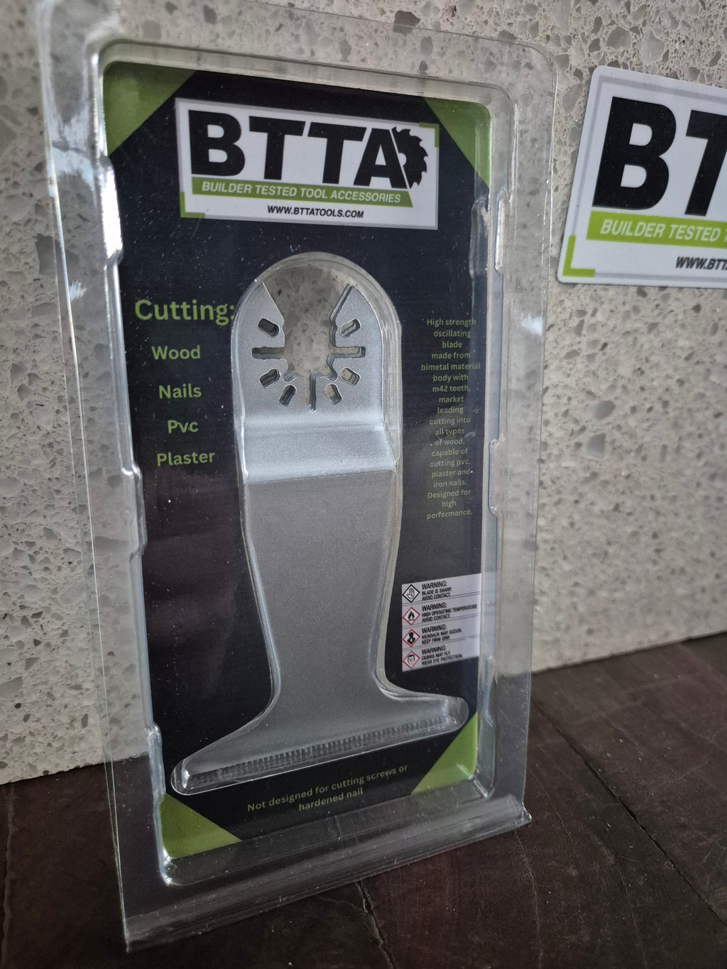 Btta bi-metal multi-tool blade m42 teeth 3 Pack $35inc GST