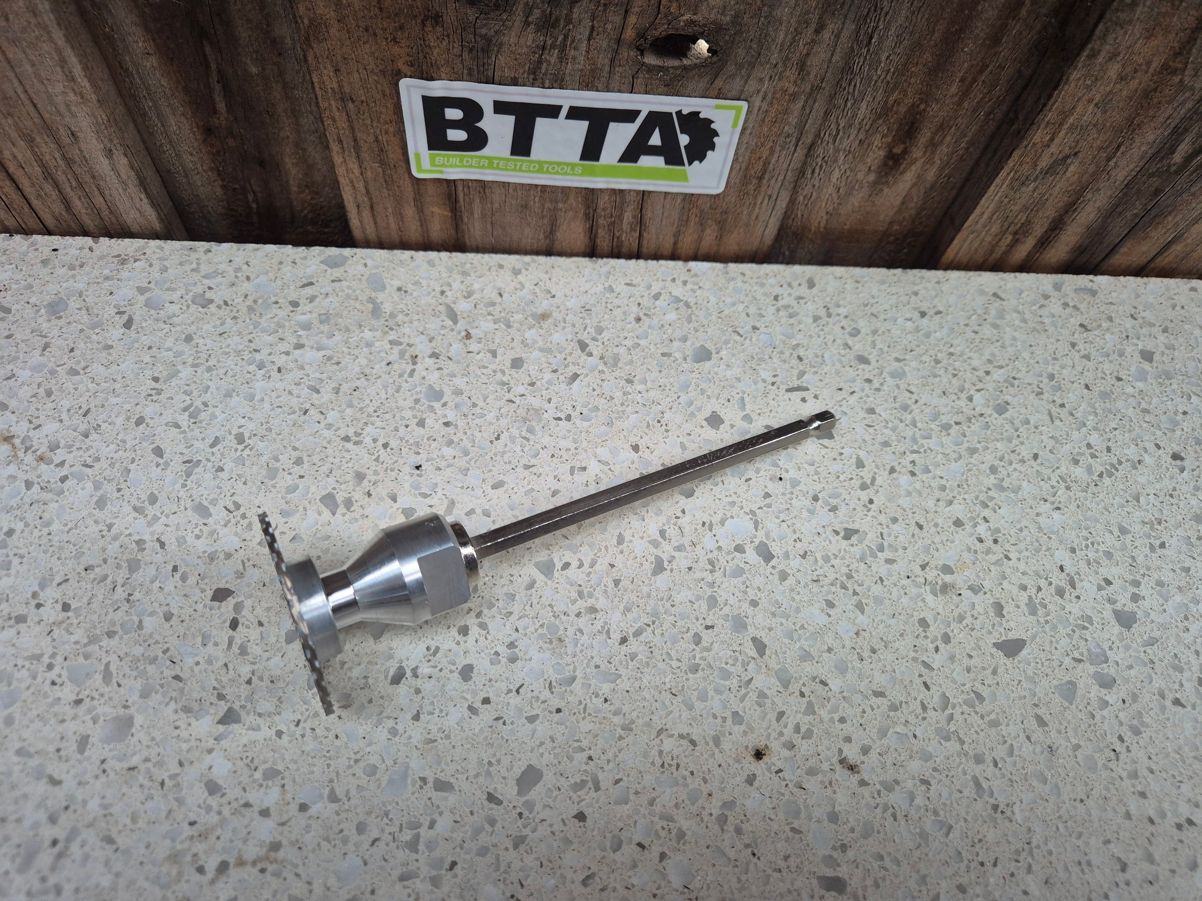 BTTA Hex internal pvc pipe cutter / porcelain blade $22 inc GST