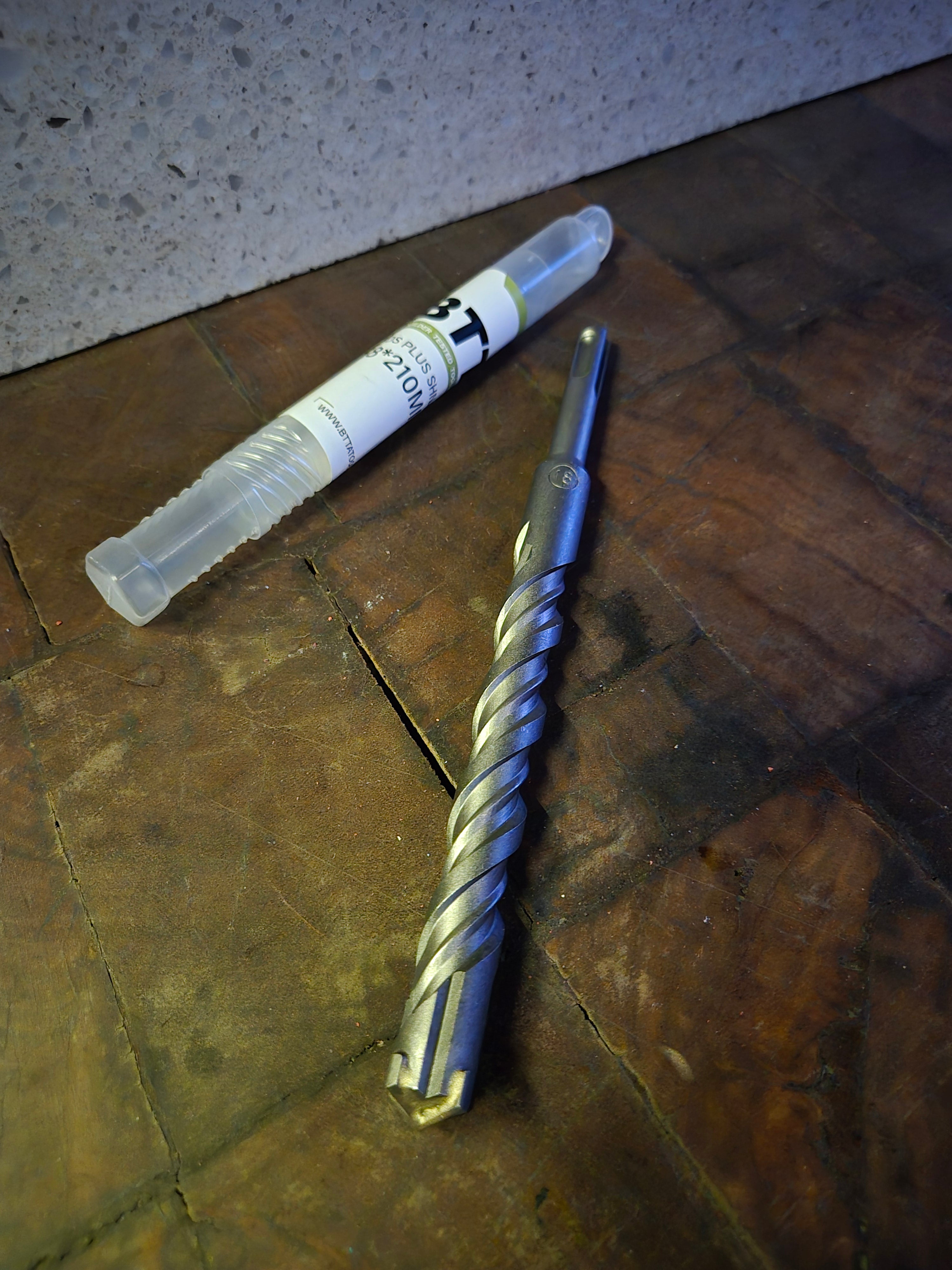 BTTA 18x210mm sds carbide tip 4 head bit $16.50inc GST