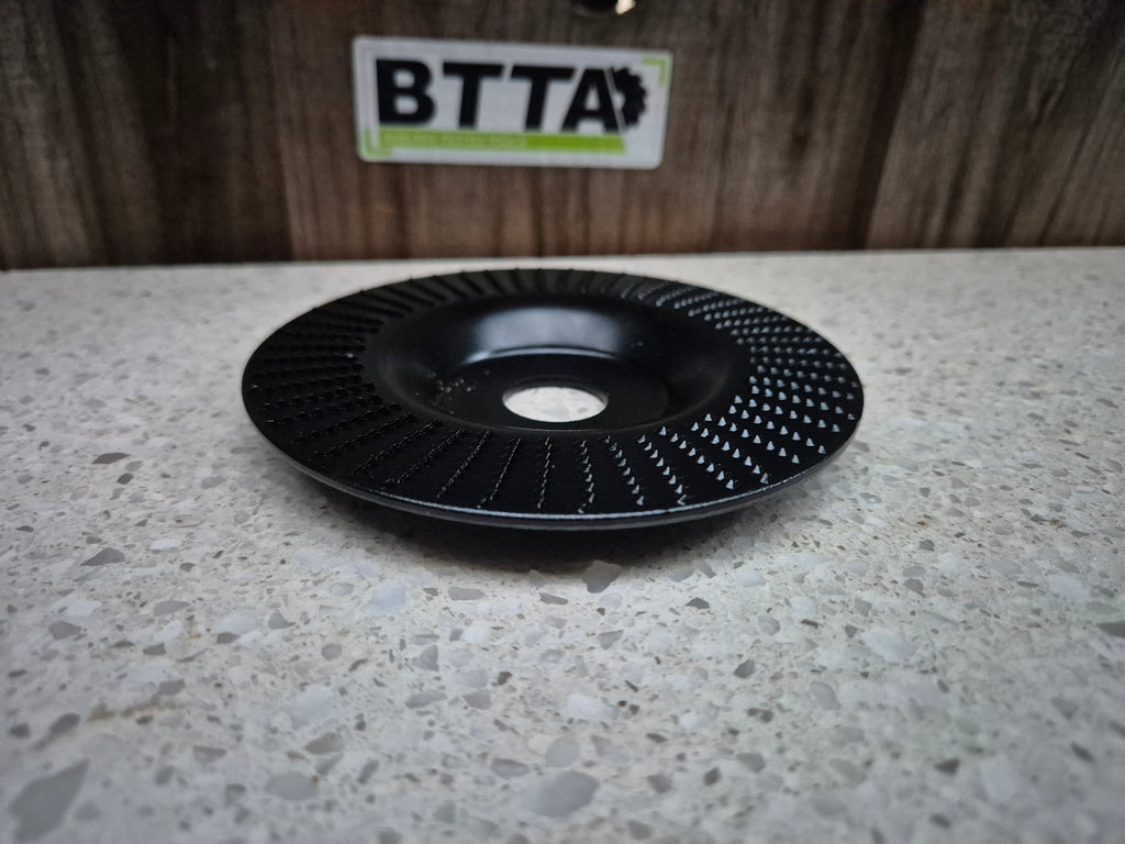 125mm plane disc flat profile black $15inc GST