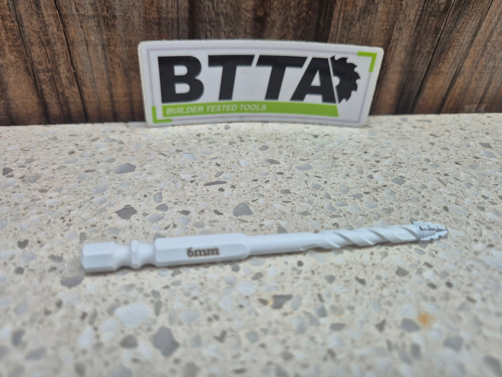 Hex 6mm tile bit pack of 10 $45 inc GST Free shipping