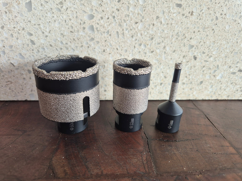 BTTA M14 latest design diamond holesaw porcelain dry or wet drilling 6mm,32mm,50mm